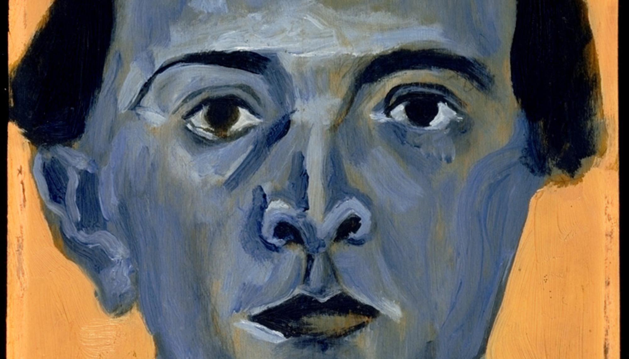Autorretrato Schönberg azul